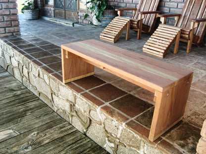 Mendocino Redwood Bench