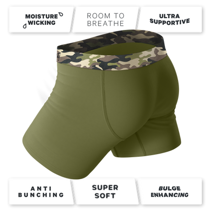 The Reinforcement | Tonal Camo Ball Hammock® Pouch Underwear