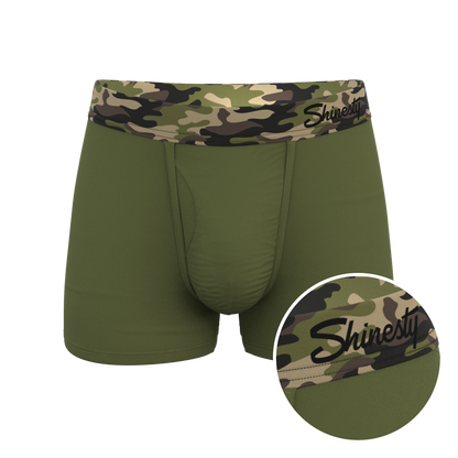 The Reinforcement | Tonal Camo Ball Hammock® Pouch Trunks Underwear