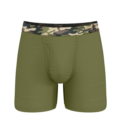 The Reinforcement | Tonal Camo Ball Hammock® Pouch Underwear With Fly