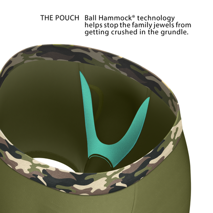 The Reinforcement | Tonal Camo Ball Hammock® Pouch Underwear With Fly