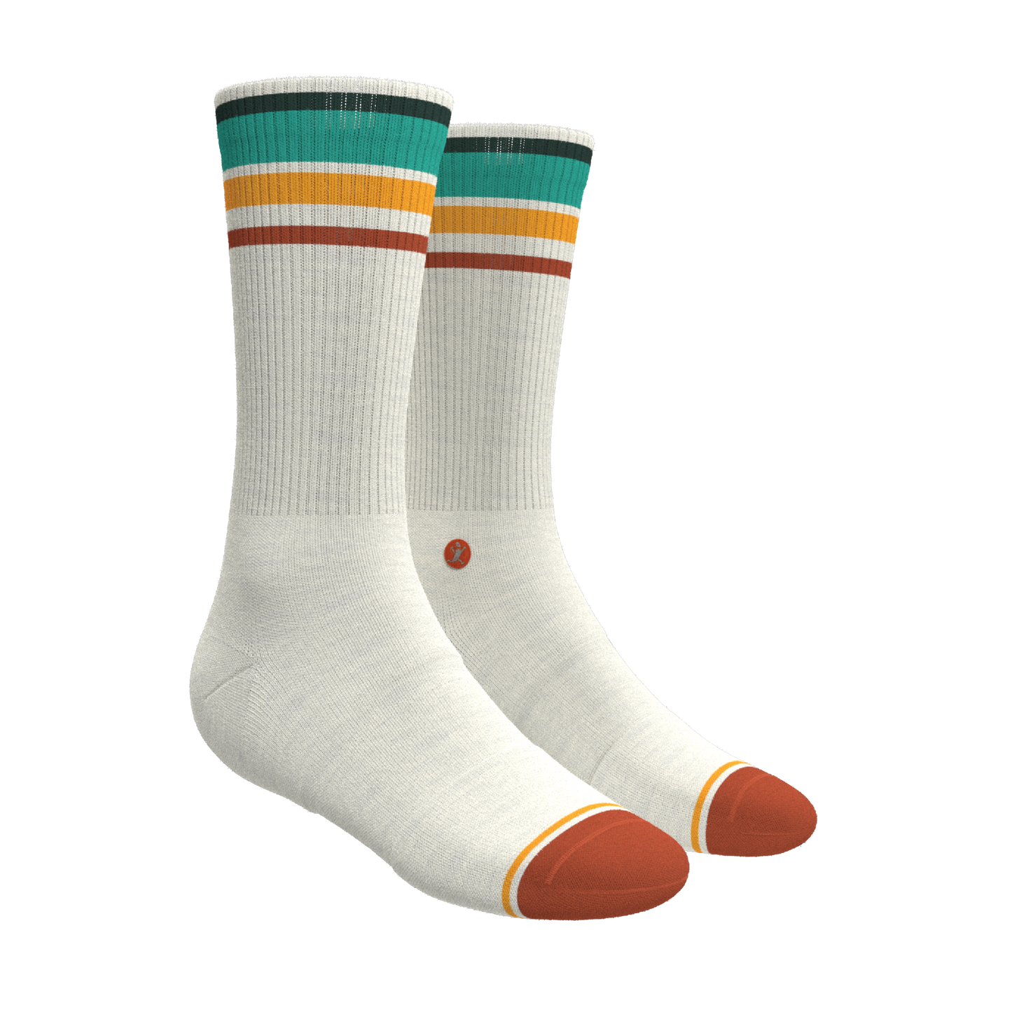 The Retro Guy | Heel Hammock™ Crew Socks 6 Pack