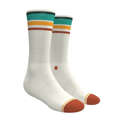 The Retro Guy | Heel Hammock™ Crew Socks 6 Pack