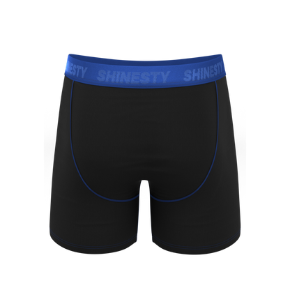 The Rhythm & Blues | Black and Blue Ball Hammock® Pouch Underwear With Fly