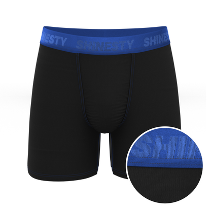 The Rhythm & Blues | Black and Blue Ball Hammock® Pouch Underwear