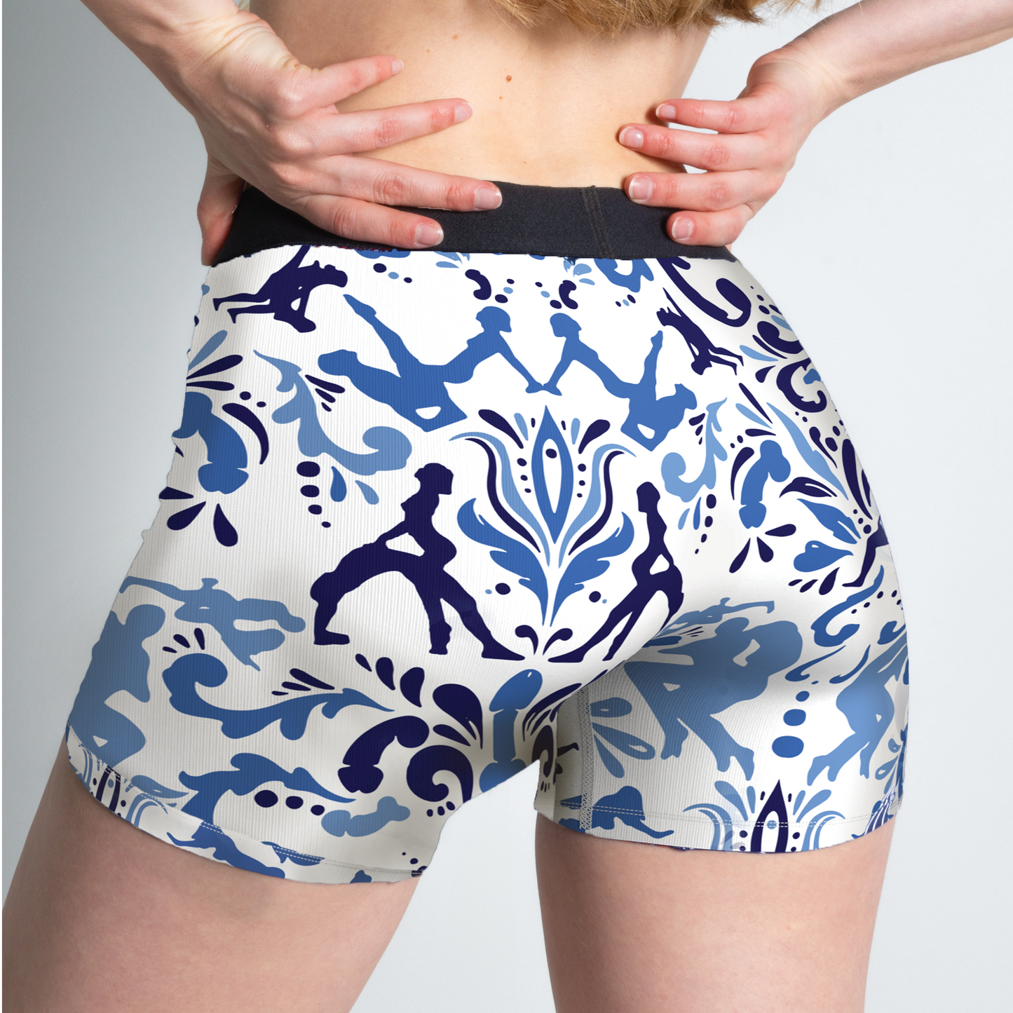 The Risqué Rorschach  | Blue Willow Women’s Boxers