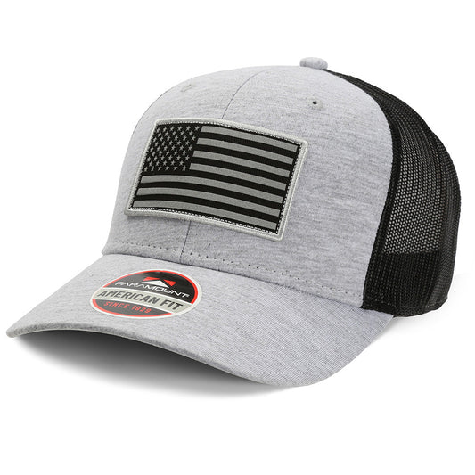 Riverside Reflective American Flag Cap Mesh Back