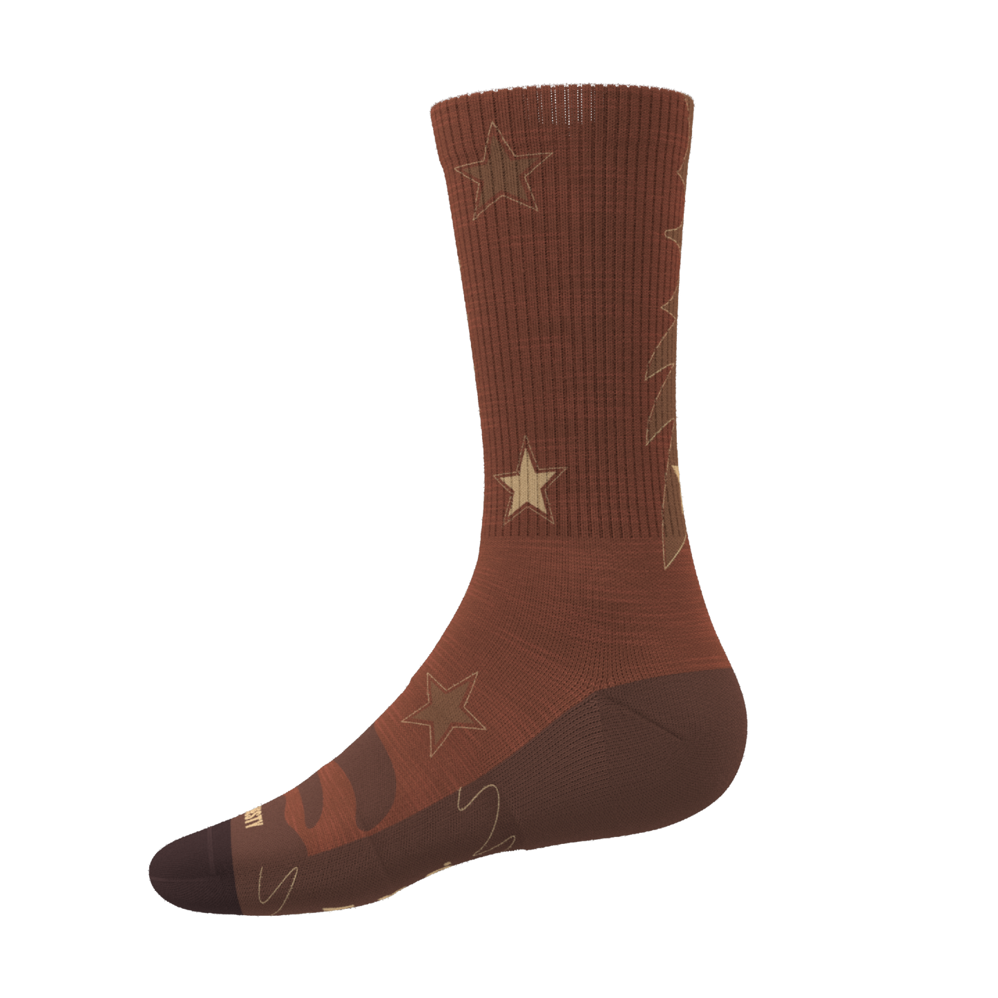 The Rodeo | Western Heel Hammock™ Crew Socks