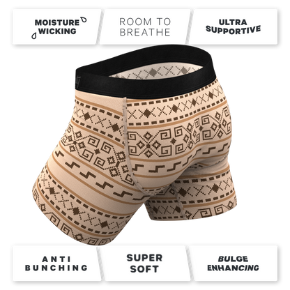 The Dude Abides | Aztec Sweater Ball Hammock® Pouch Underwear