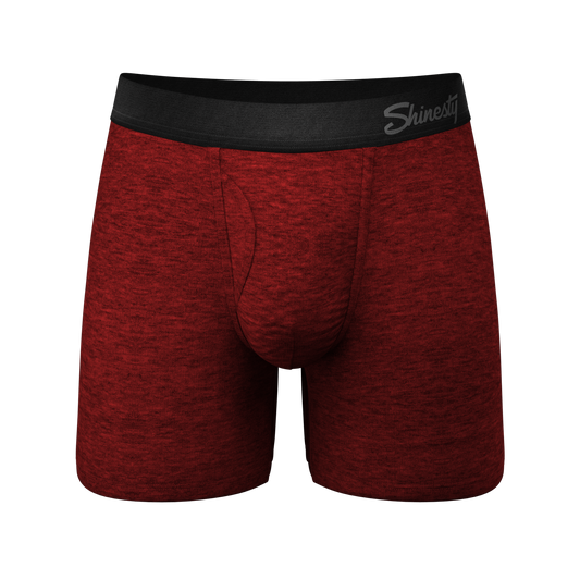 The Romeo | Red Heather Ball Hammock® Pouch Underwear With Fly