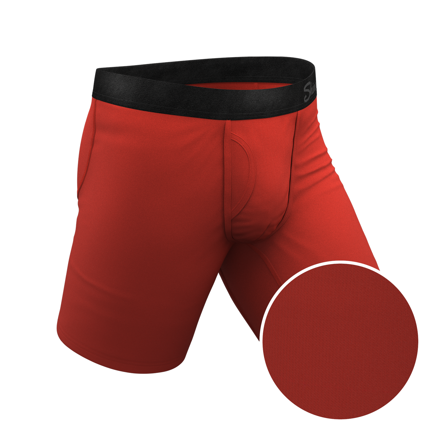 The Rust Fund | Rusty Red Long Leg Ball Hammock® Pouch Underwear With Fly