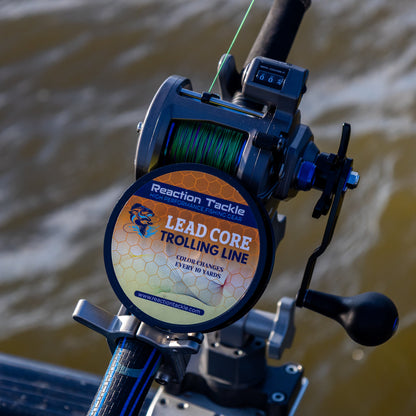 Reaction Tackle Lead Core Metered Trolling Braided Line