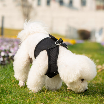 Mr. Peanut's PupTrek Small Dog/Cat Soft Mesh Step In Harness Vest