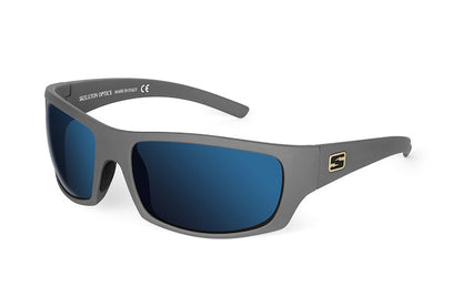 Renegade-Matte Wolf Gray with Blue Gun Lens-Light Pro