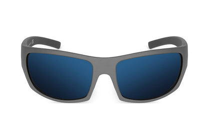 Renegade-Matte Wolf Gray with Blue Gun Lens-Light Pro