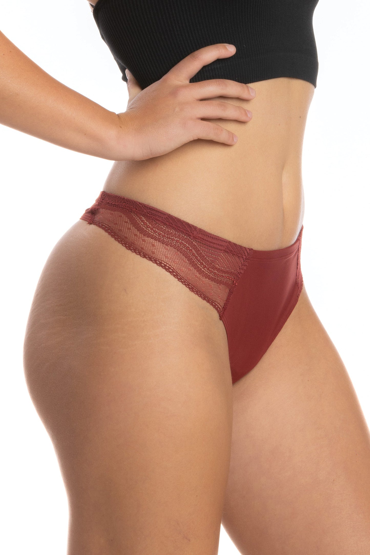 The Sommelier | Ruby Lace Thong