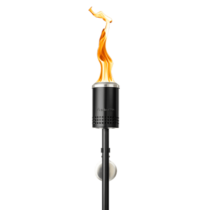 Solo Stove Mesa Torch | Backyard Torch for Outside, 5 Hour Burn Time, Cold-Rolled Steel, Incl. Ground Stake, Fuel Funnel, and 3 Wicks, Adjustable Height: 37.75-52.5 in, Fuel Capacity: 21 fl oz