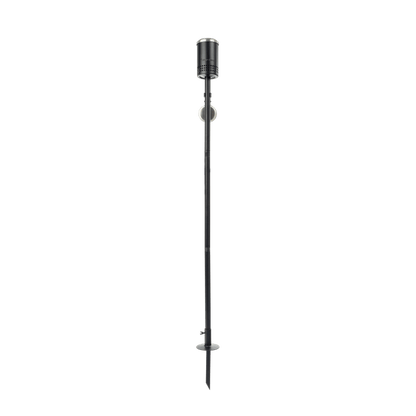 Solo Stove Mesa Torch | Backyard Torch for Outside, 5 Hour Burn Time, Cold-Rolled Steel, Incl. Ground Stake, Fuel Funnel, and 3 Wicks, Adjustable Height: 37.75-52.5 in, Fuel Capacity: 21 fl oz