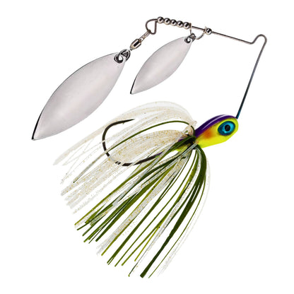 Reaction Tackle Lead Spinnerbaits – 3-Pack, Double Willow Blade