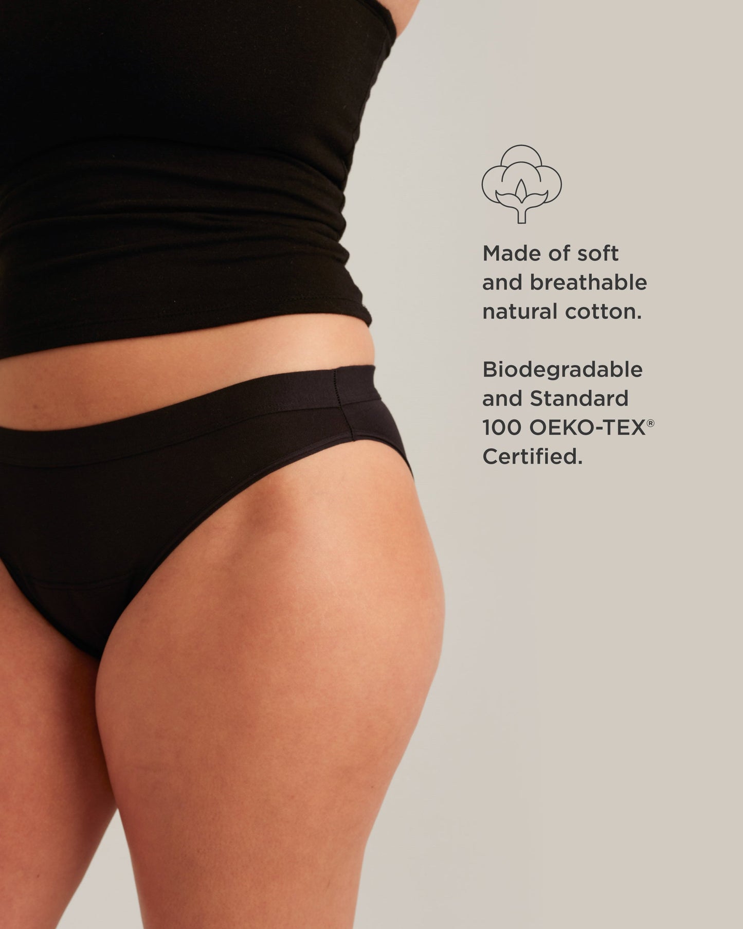 Leakproof Cotton Bikini