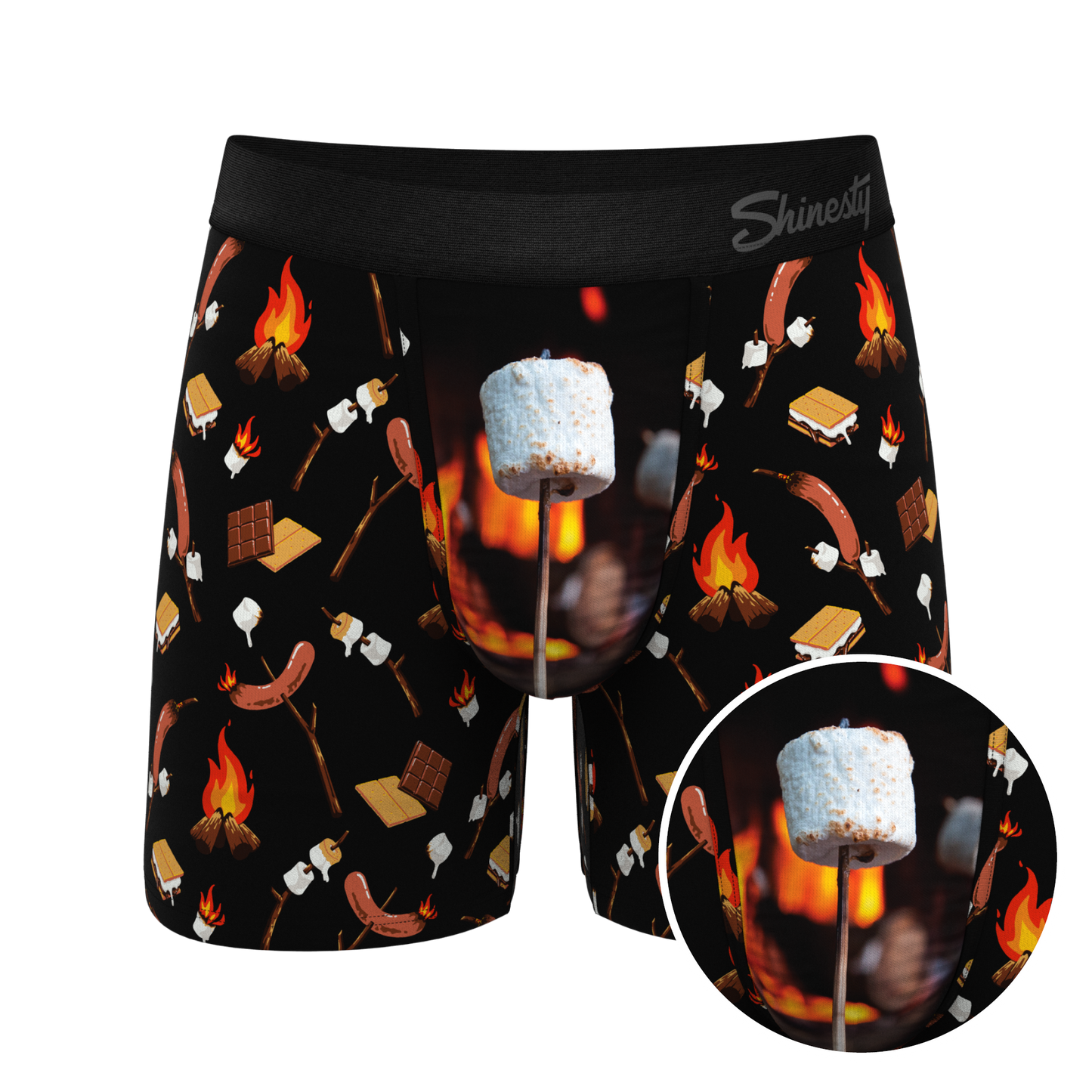 The S'more The Merrier | Campfire Ball Hammock® Pouch Underwear