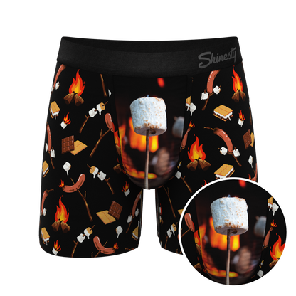 The S'more The Merrier | Campfire Ball Hammock® Pouch Underwear