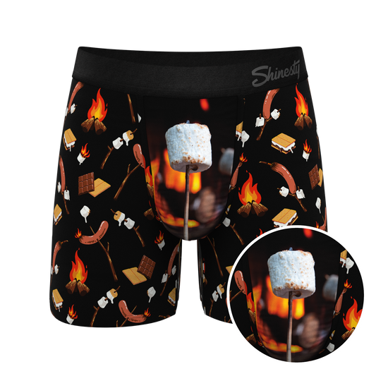 The S'more The Merrier | Campfire Ball Hammock® Pouch Underwear