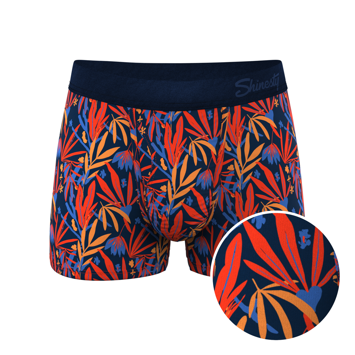 The San Diego Sunrise | Tropical Foliage Ball Hammock® Pouch Trunks Underwear