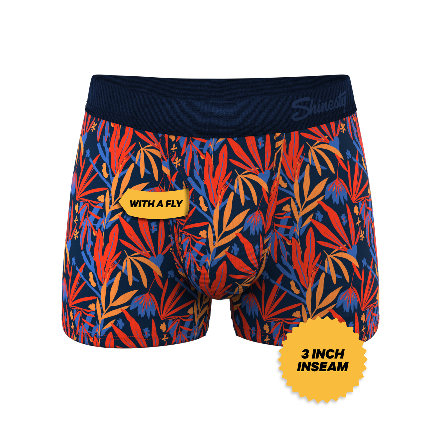 The San Diego Sunrise | Tropical Foliage Ball Hammock® Pouch Trunks Underwear