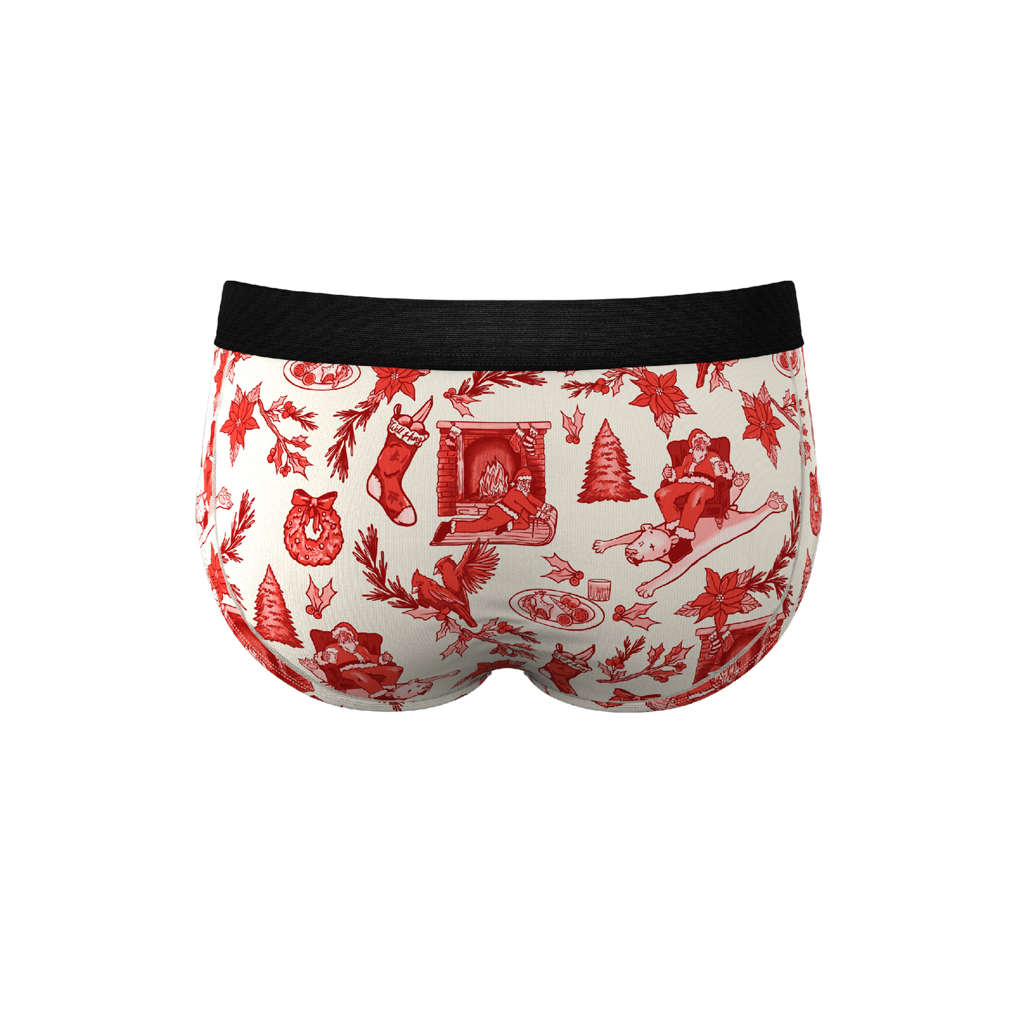 The Santa Slays | Christmas Toile Ball Hammock® Pouch Underwear Briefs