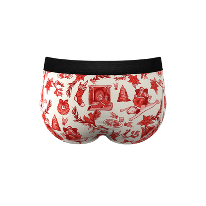 The Santa Slays | Christmas Toile Ball Hammock® Pouch Underwear Briefs