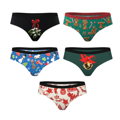 The Santa's Sack | Cheeky Underwear 5 Pack