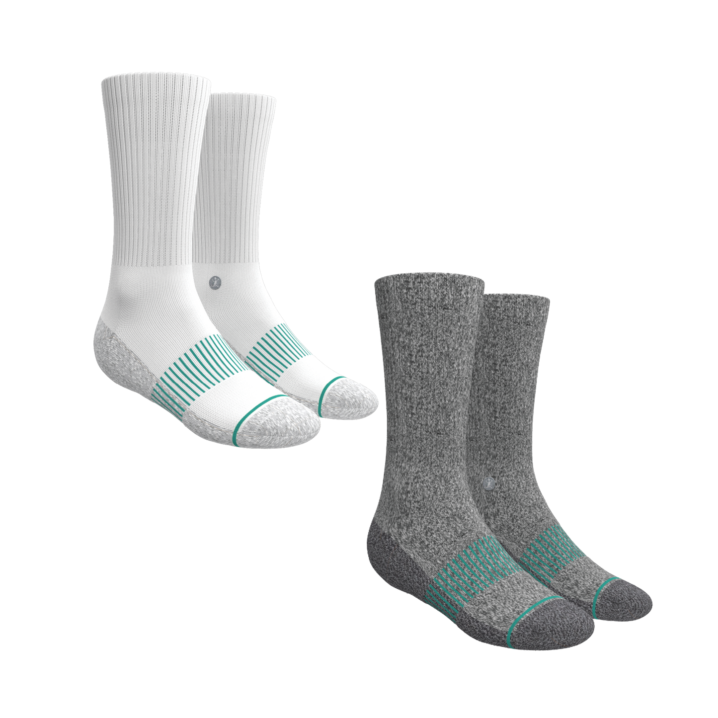 Santa's Bundle | Heel Hammock™ Crew Socks 6 Pack