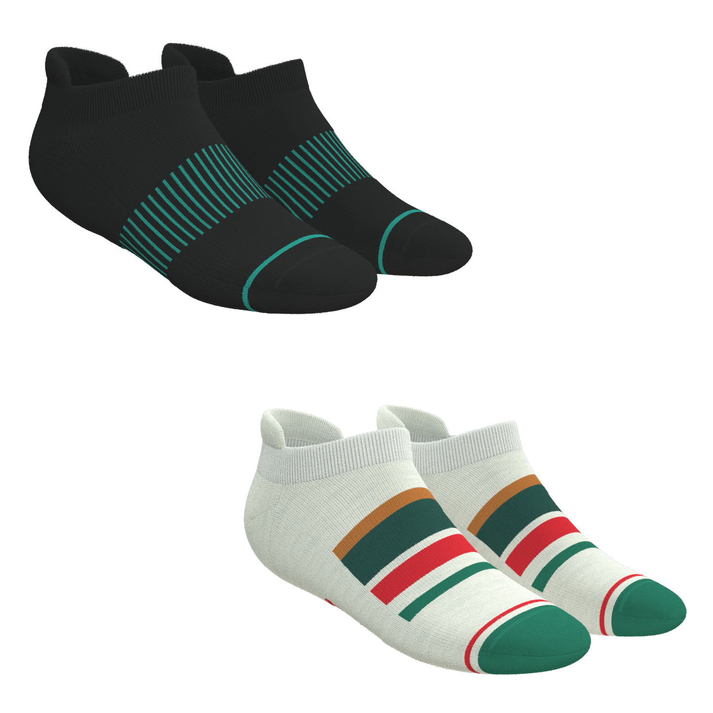 Santa's Bundle | Heel Hammock™ Ankle Socks 6 Pack