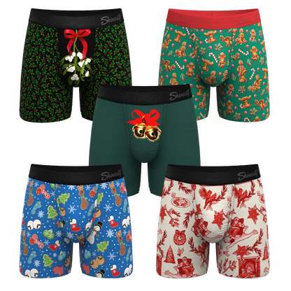 The Santa's Sack | Ball Hammock® Boxer Brief 5 Pack