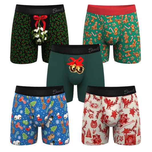 The Santa's Sack | Ball Hammock® Boxer Brief 5 Pack