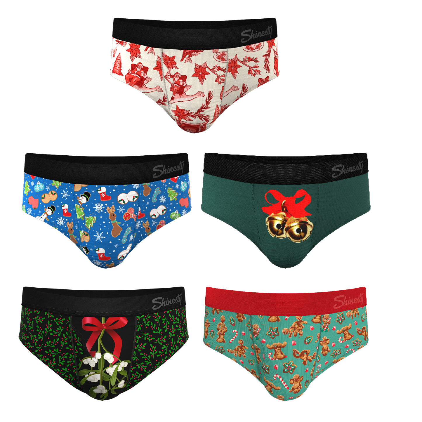 The Santa's Sack | Ball Hammock® Pouch Briefs 5 Pack