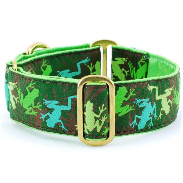 Coqui Jungle – Exclusive Buckle Martingale Dog Collar