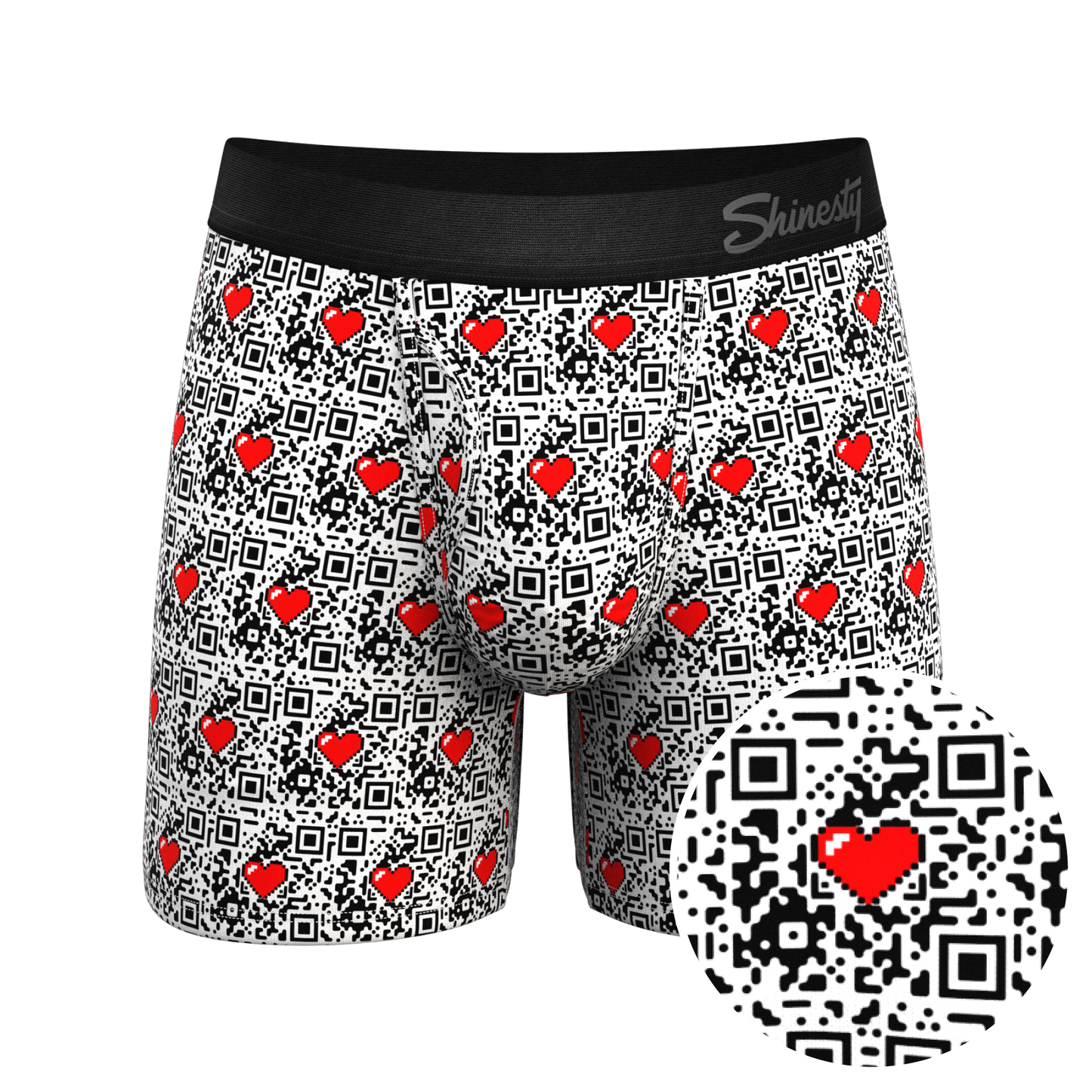 The Scan Me | QR Code Ball Hammock® Pouch Underwear With Fly