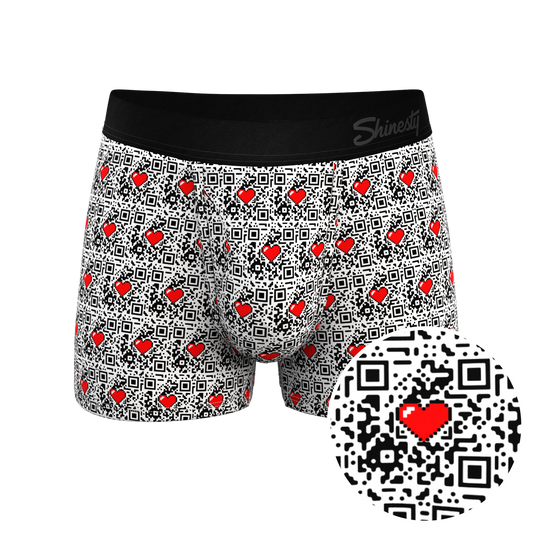 The Scan Me | QR Code Ball Hammock® Pouch Trunks Underwear