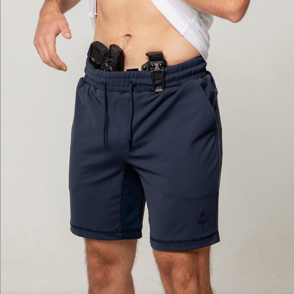 Carrier Shorts - Navy Blue 8"