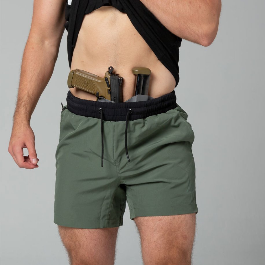 Carrier Training Shorts - Ranger Green 5"