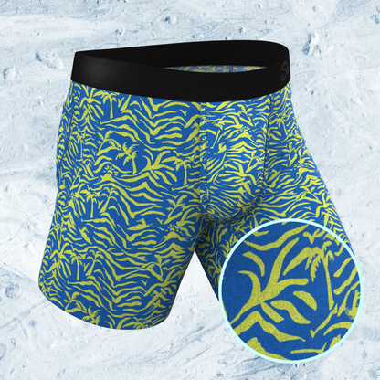 The Sea Breeze | Tropical Palm Tree paradICE™ Cooling Ball Hammock® Underwear