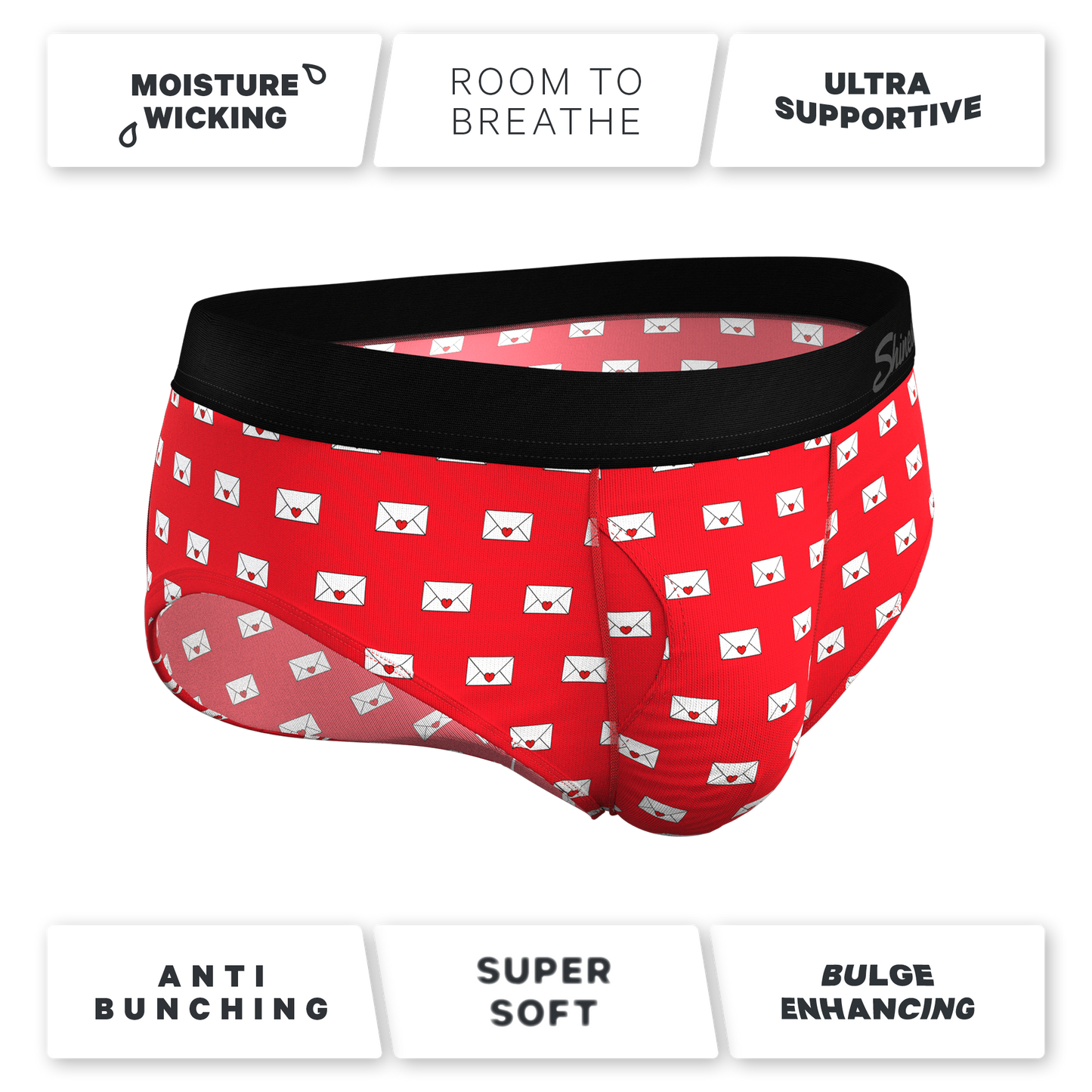 The Secret Admirer | Valentines Letters Ball Hammock® Pouch Underwear Briefs