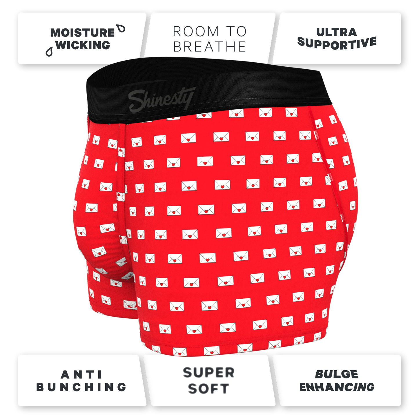 The Secret Admirer | Valentines Letters Ball Hammock® Pouch Trunks Underwear