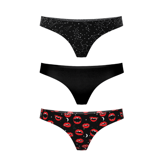 The September Must-Haves | Women's Thong Underwear 3 Pack