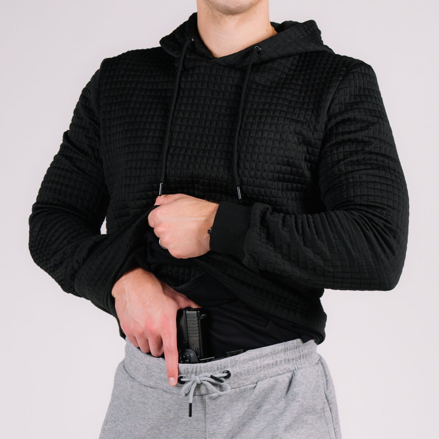 Standoff Concealment Hoodie Mk.II - Midnight Black