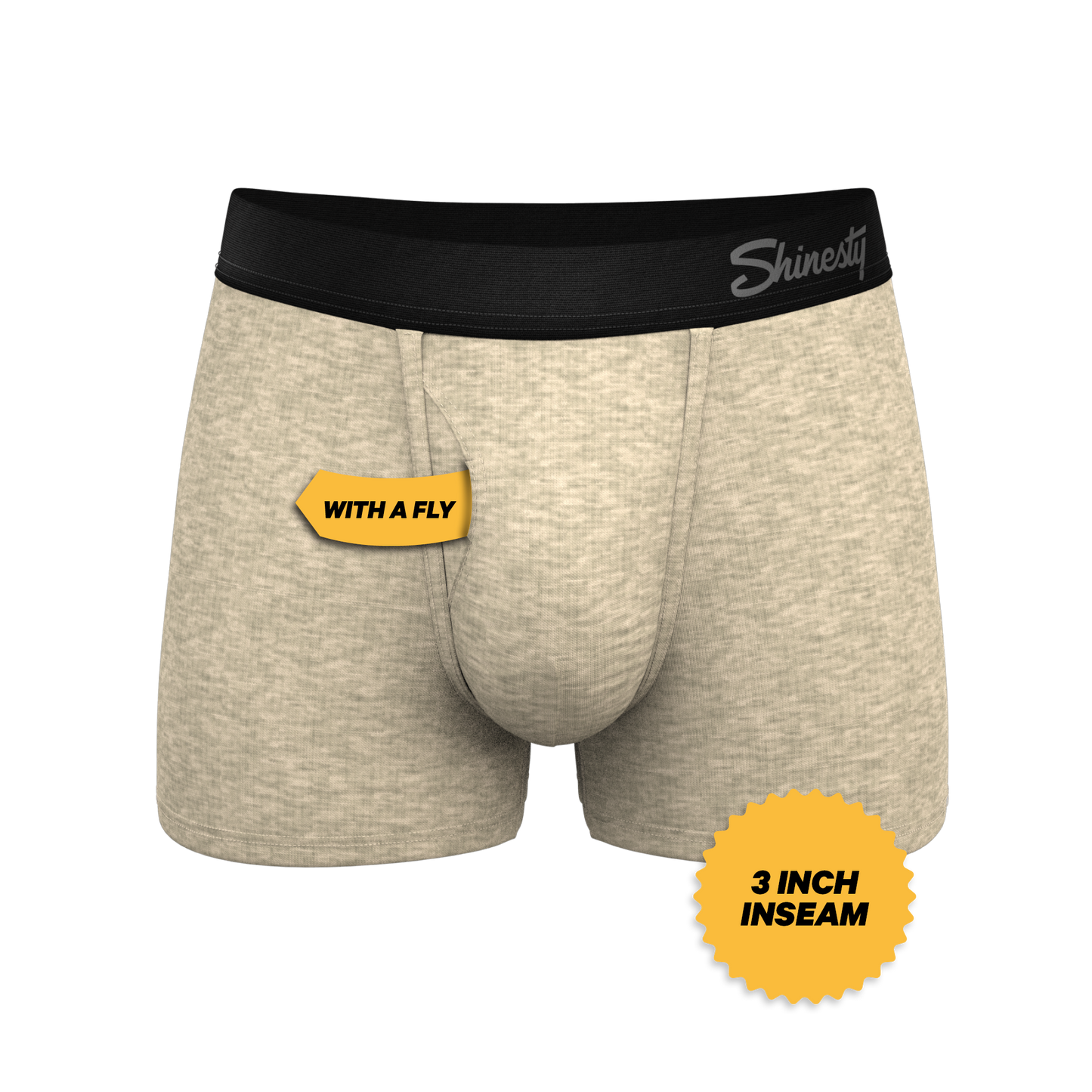 The Silver Fox | Oatmeal Heather Ball Hammock® Pouch Trunks Underwear