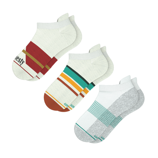 The Ski Bum | Heel Hammock™ Ankle Socks 3 Pack