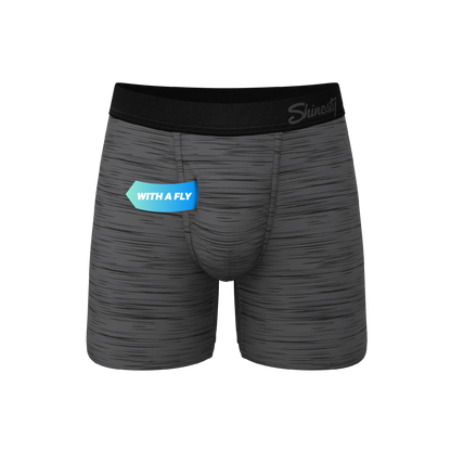 The Slate Charny | Graphite Textured paradICE™ Cooling Ball Hammock® Underwear